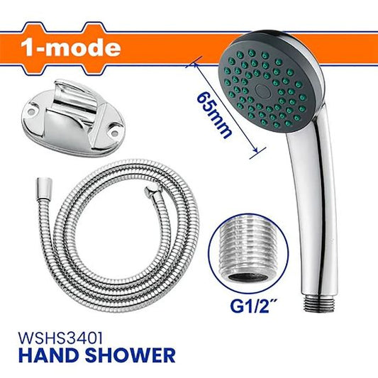 WADFOW Shower Head with 1.5m Hose Chrome WSHS3401