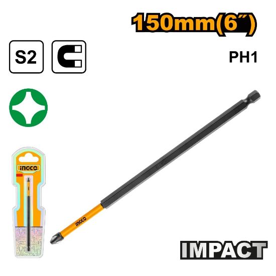INGCO SDBIM71PH1150 | 91pcs PH1-150mm رأس مفك بولاد طویل INGCO