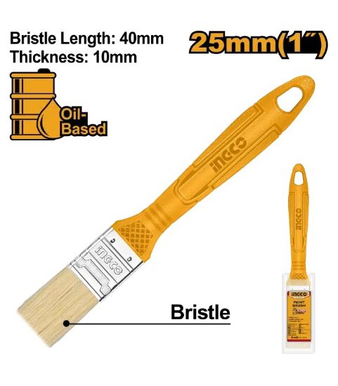 INGCO CHPTB78601 Paint Brush 1" Plastic Handle