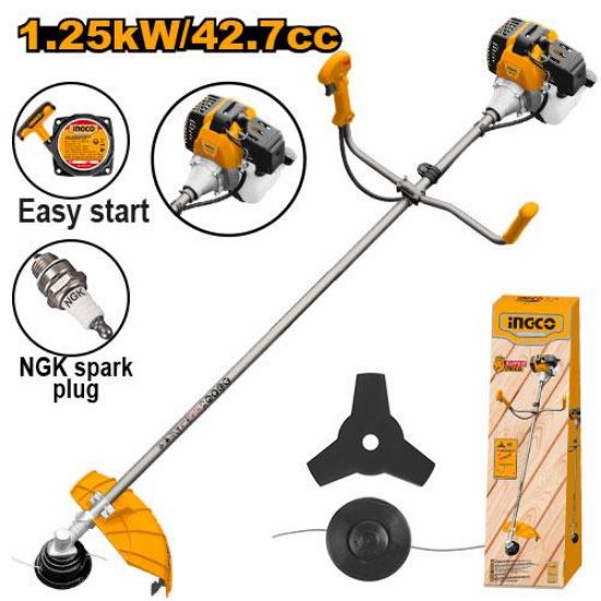 INGCO GBC5434411 Petrol Brush Cutter 42.7cc 1.25kW