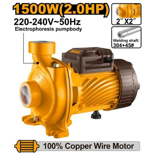 INGCO MHF150068 Centrifugal Water Pump 1500W 2HP
