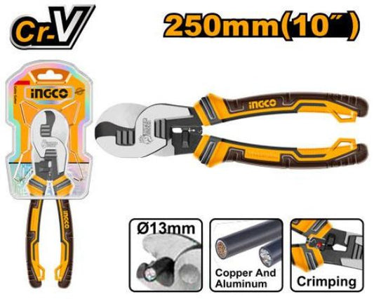INGCO HHCCB0210 Heavy Duty Cable Cutter 10in 250mm