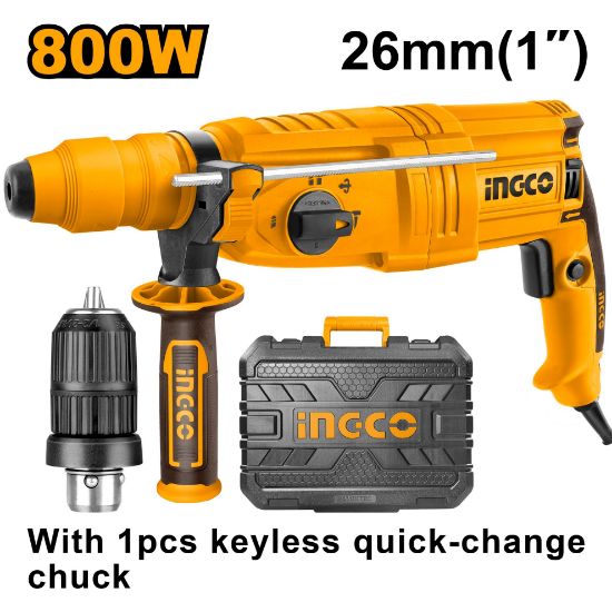 INGCO RGH9028-2 Rotary Hammer 800W SDS-Plus 26mm