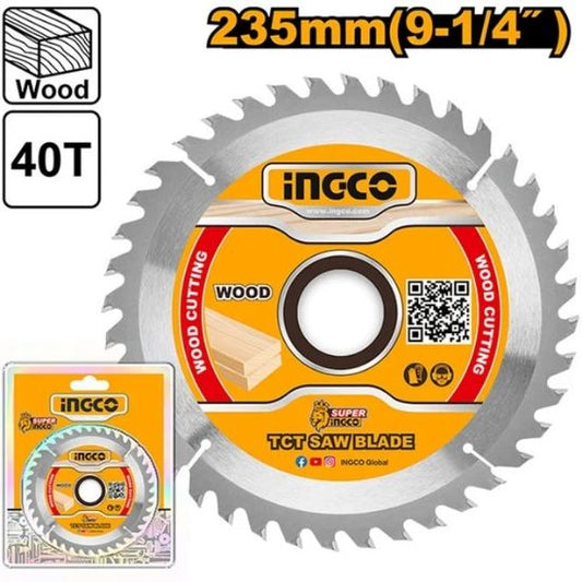 INGCO TSB123525 Circular Saw Blade 235mm 40T Wood