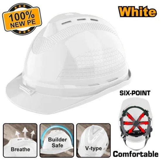 INGCO HSH802 Safety Helmet White