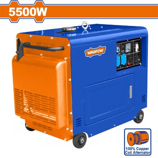WADFOW Diesel Generator 5kW Electric Start WDG2A550