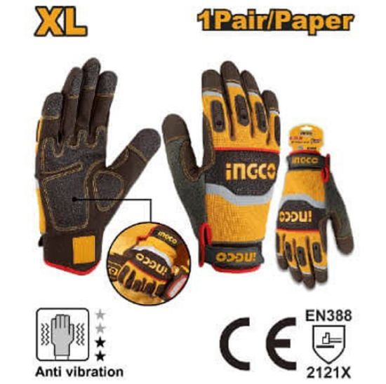 INGCO HGMG62-XL Mechanic Gloves Size XL