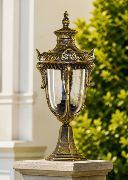 Aura Outdoor Fence Lamp AUR-ODL-9133F-AB Aura Lighting