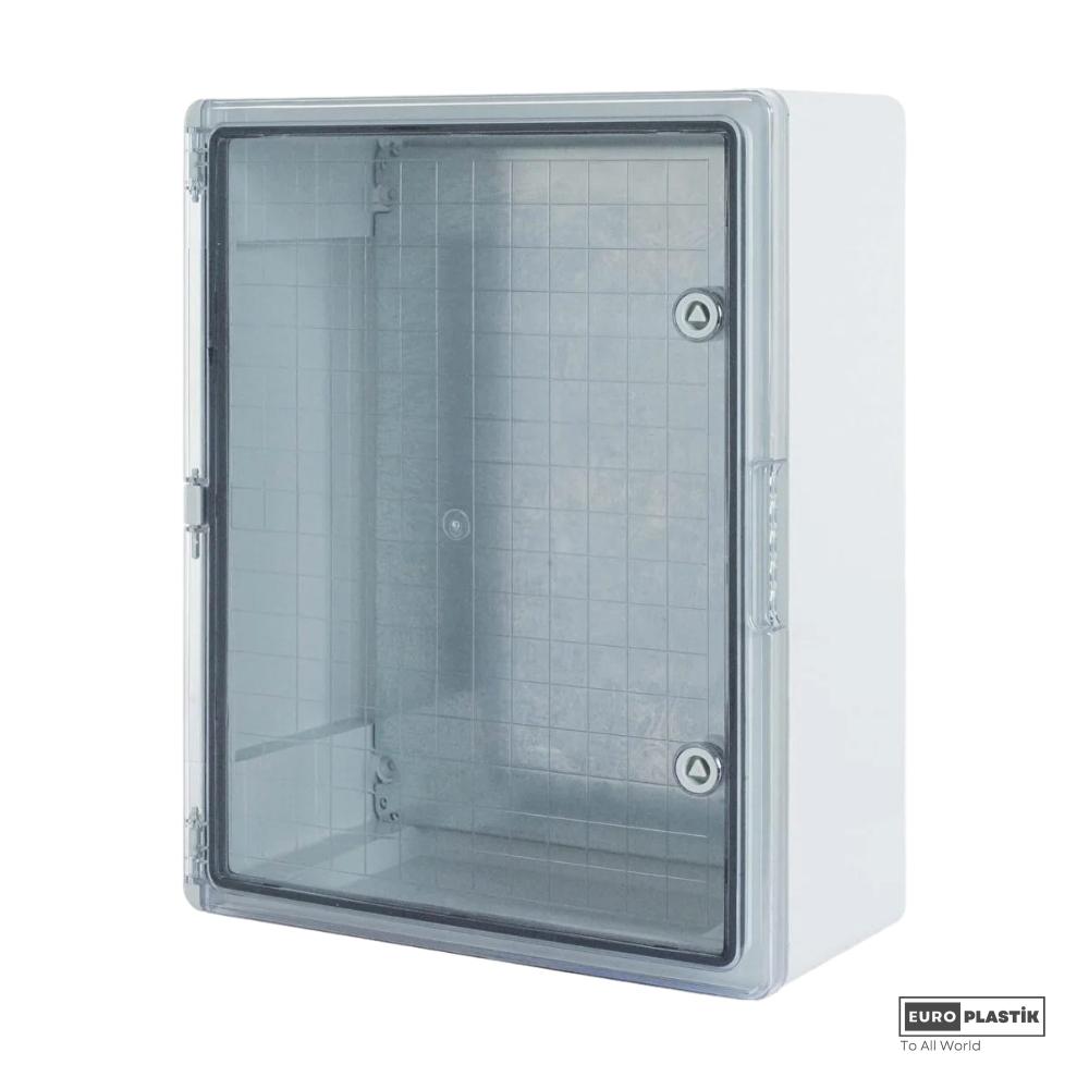 PC Board 300x400x170 ABS grey door enclosure