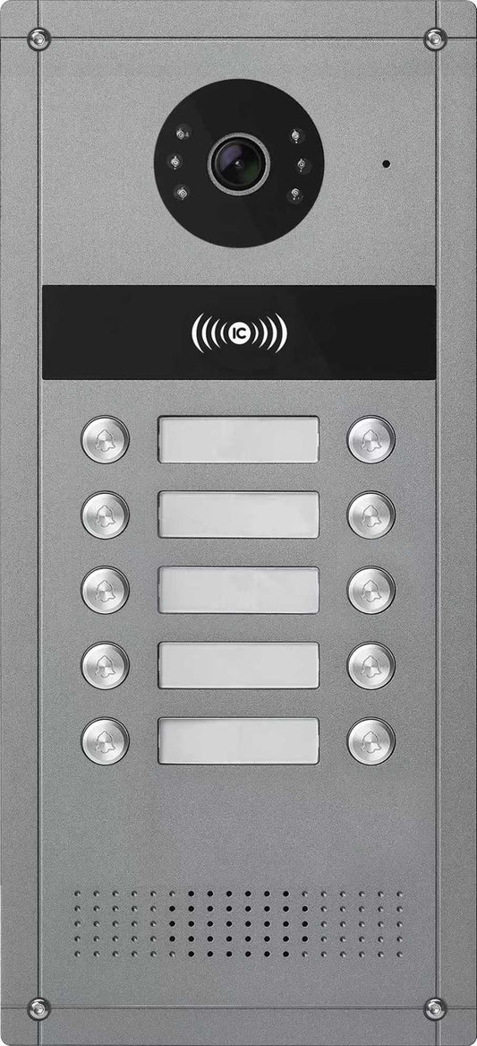 V.E.M. Video Doorphone Outdoor Station For 10 Apartments