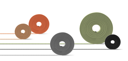 Woven Track Gray 10M/Roll L10000xW16.5xH3 48VDC