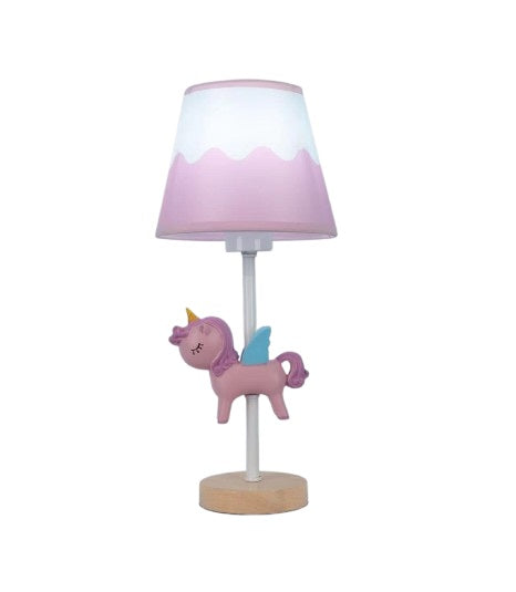 AUR-KID-T231PK Pink Magical Unicorn Table Lamp