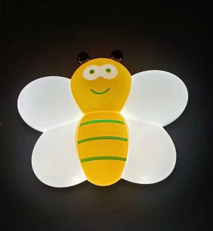 AUR-KID-637YL Yellow Bee Ceiling Light