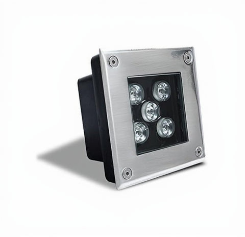 Aura Underground Square LED Light – 5W (Warm White 3000K, 220V) - Azar Group
