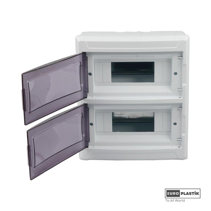 16-Way Surface Mounted Fuse Box – Euro Plastik