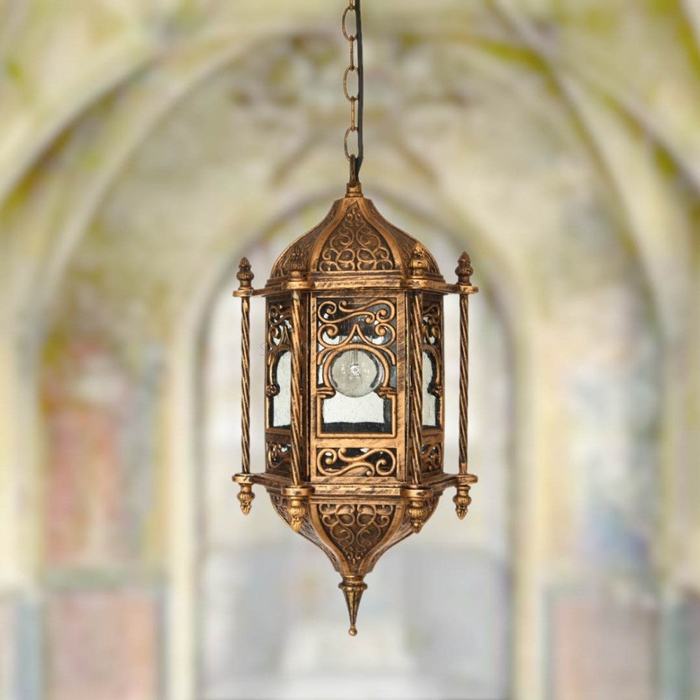 Aura Outdoor Pendant Lamp AUR-ODL-9272H-AB Aura Lighting