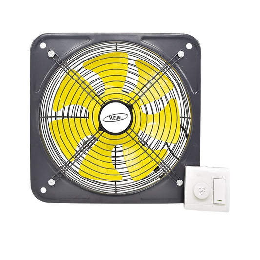 VEM 16inch BLDC Industrial Exhaust Fan 100% BLDC Copper Motor Power: 10-220W Voltage: 220V/50Hz Speed: 450-2800RPM