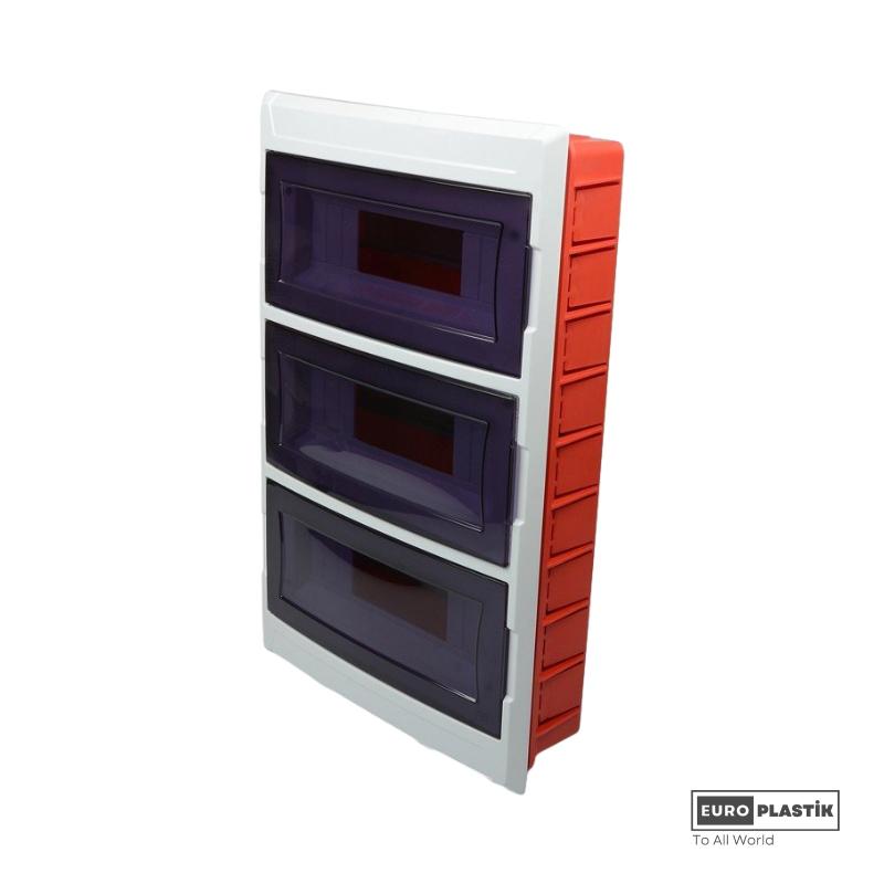 36-Way Flush Mounted Fuse Box – Euro Plastik