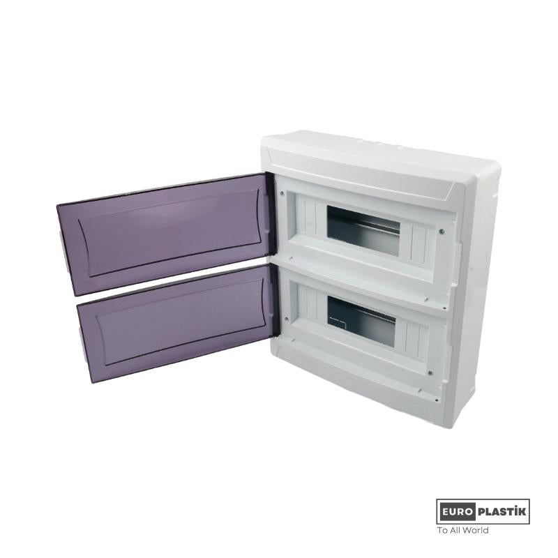 24-Way Surface Mounted Fuse Box – Euro Plastik