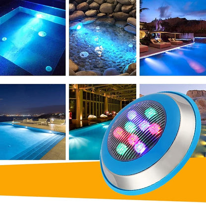 AURA Underwater Pool Light – 12V LED (18W, Ø30 cm) - Azar Group