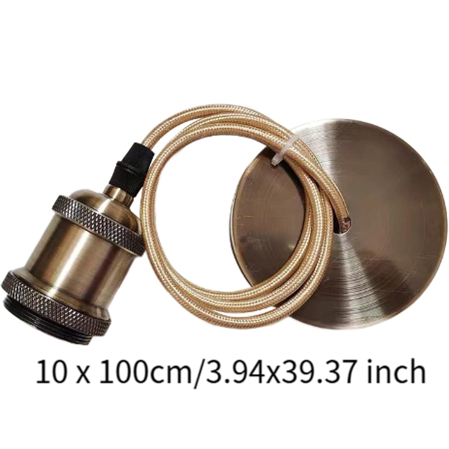 AURA Lamp Holder – Antique Brass (AB) - Azar Group