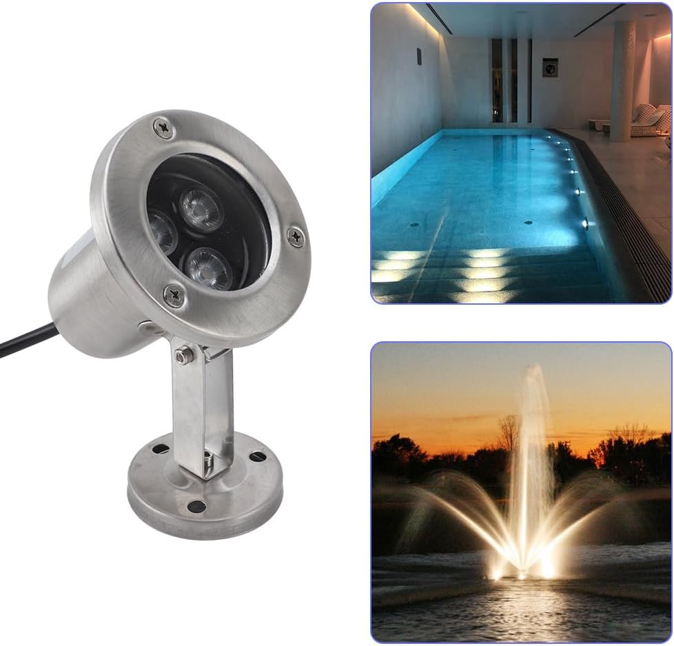 AURA Pond Light – Stainless Steel 12V LED (3W) - Azar Group