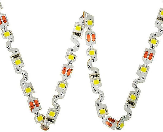 Aura LED Strip 2835 12V 120L 6MM 8W Horizontal Bend (5M/Roll, 3CM Cut, Dimmable)