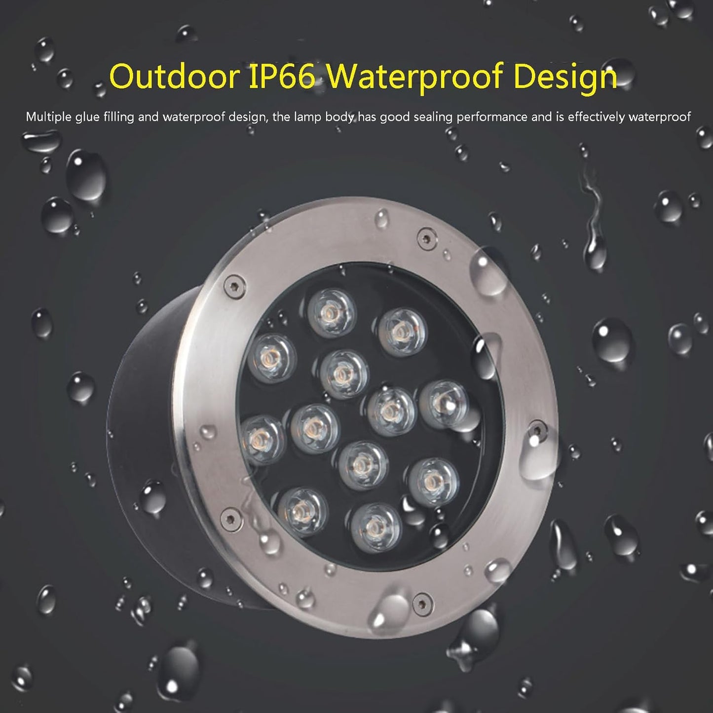 AURA Underground Spot Light – LED (1W, Warm White 3000K) - Azar Group