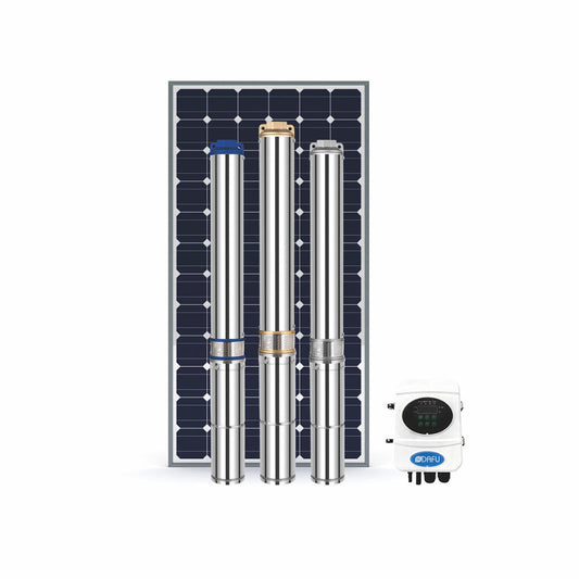 DAFU 800W Hybrid AC/DC Solar Water Pump - 4DC5.5-54-80-800 DAFU