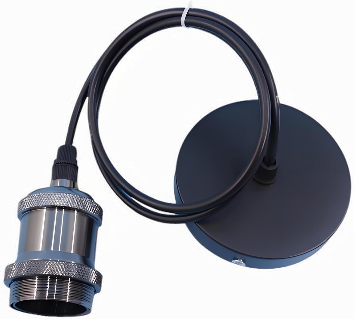 AURA Lamp Holder – Mercury Black (MBK) - Azar Group