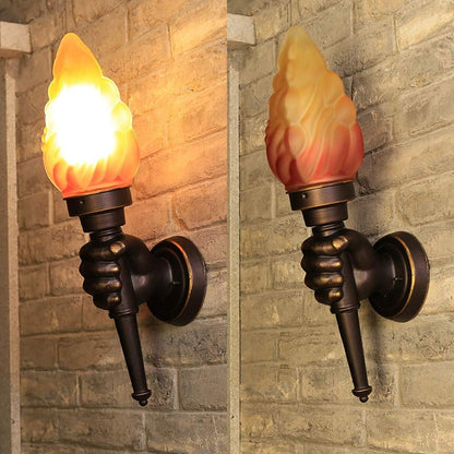 Aura Outdoor Wall Lamp AUR-ODL-936W-CF+AB (Left Hand / Right Hand) Aura Lighting