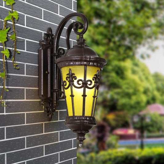 Aura Outdoor Wall Lamp AUR-ODL-2071W-CF+AB Aura Lighting
