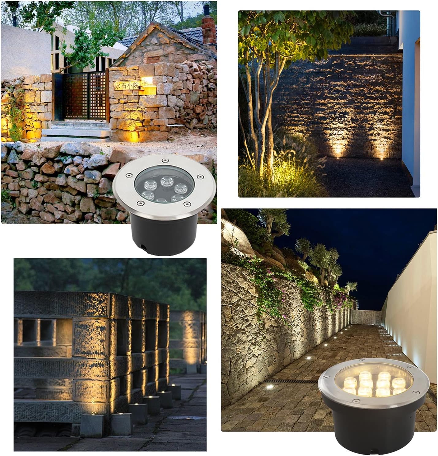 AURA Underground Spot Light – LED (1W, Warm White 3000K) - Azar Group