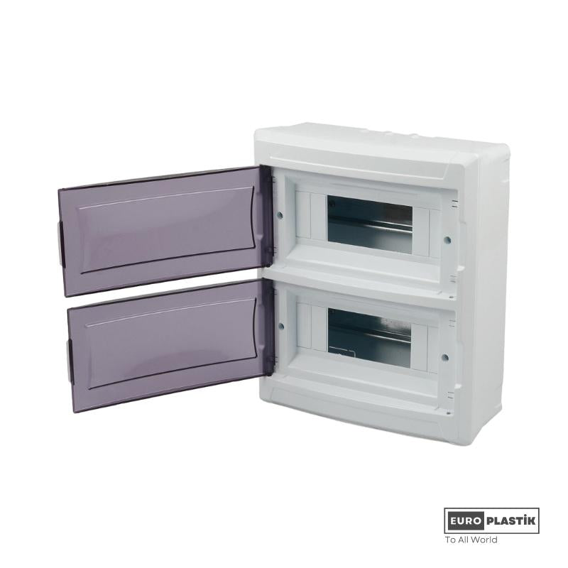 16-Way Surface Mounted Fuse Box – Euro Plastik