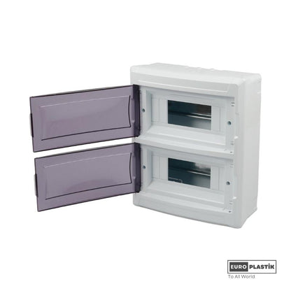 16-Way Surface Mounted Fuse Box – Euro Plastik