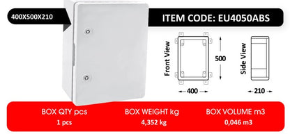 لوح ABS 400×500×240