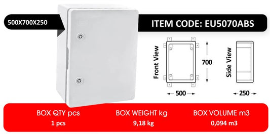 ABS Board 600×800×260