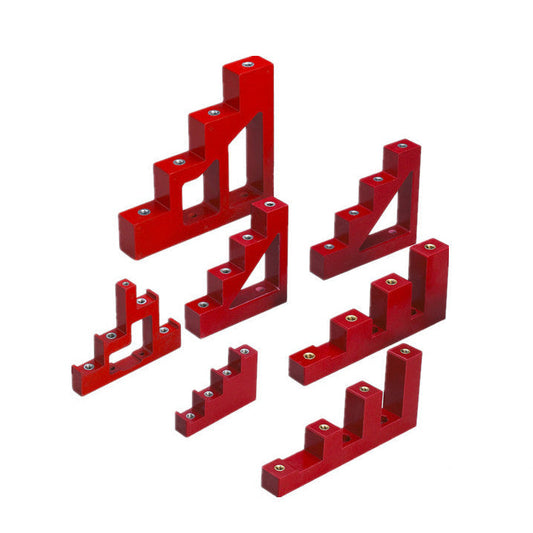 Red step insulator components with CEJIE branding on a white background