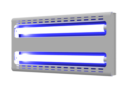 VEM G30 AURORA GLUE Board Insect Trap 2X15W UV-A tubes 201 Stainless Steel