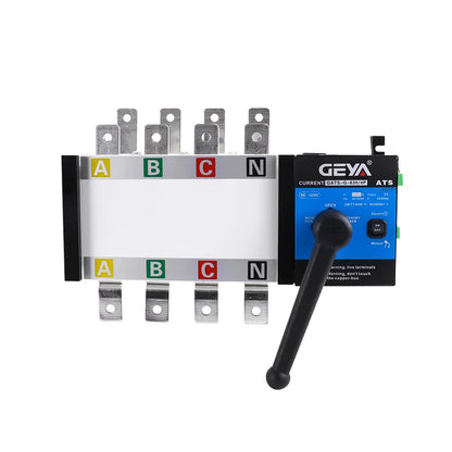 GEYA GATS-G isolation automatic transfer switch, front view