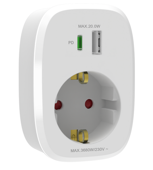 V.E.M. 1-Way USB Adaptor – Fast & Reliable Charging