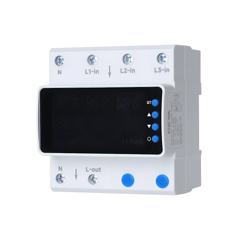 GEYA GPS6-N4VA2 4P 100A automatic changeover switch