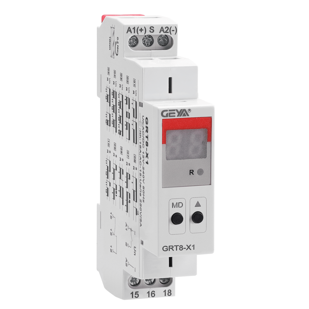 GEYA GRT8-X1 Multifunctional Digital Display Time Relay