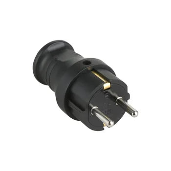 V.E.M. Rewirable Plug 16A 250V (Black) - 1620L V.E.M.
