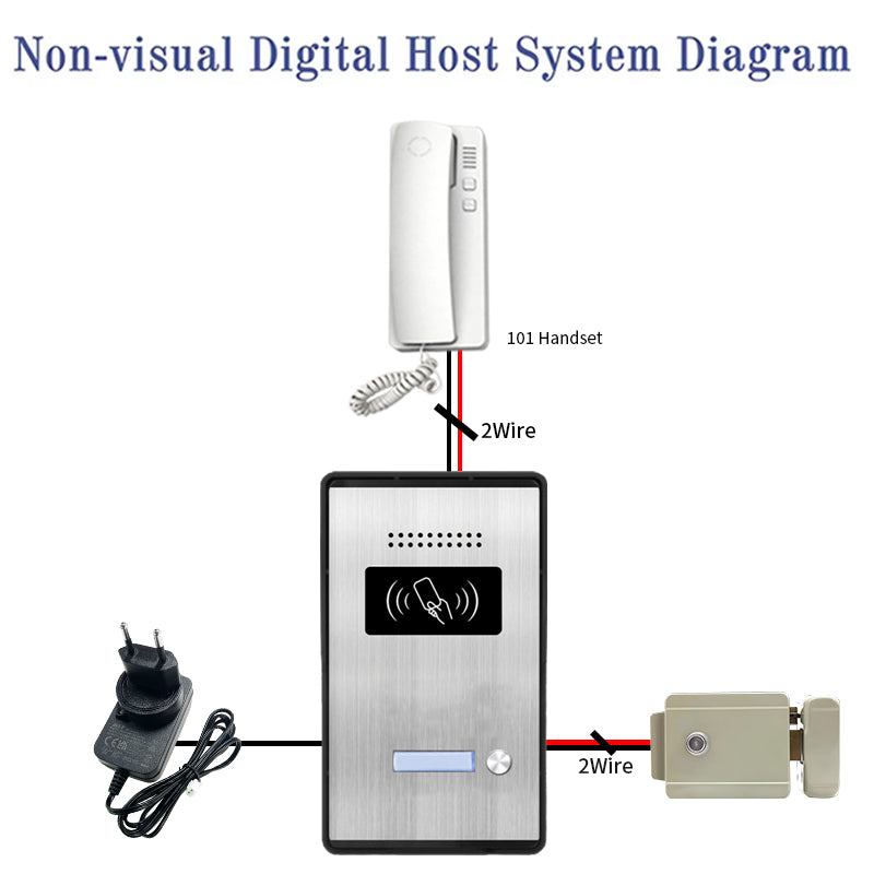 V.E.M. Audio Doorphone - 1 Household V.E.M.