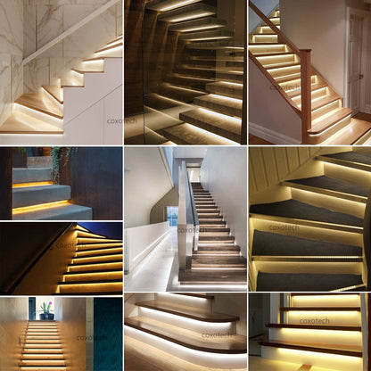 V2-STEP LED Stair Induction Controller System (Motion Sensor, 500W Capacity)