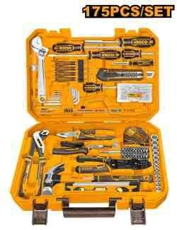 INGCO HKTHP51758 175Pcs طقم عدة بشنطة بلاستك INGCO