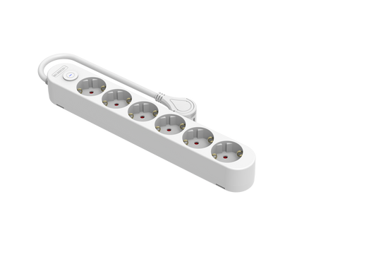 V.E.M. 6-Way Multiple Socket – Reliable Power for More Devices