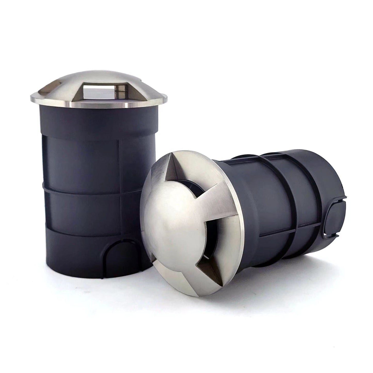 LED Deck Light – Stainless Steel 4-Way (3W, 220V, IP67, Warm White 3000K) - Azar Group