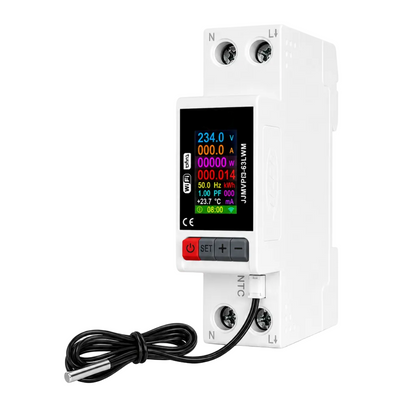 V.E.M. Smart WiFi Voltage / Current / Leakage Protector 63A